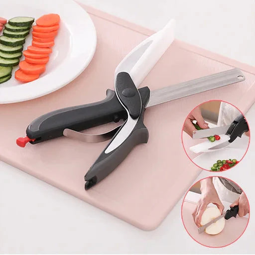 Kitchen Scissor Smart Cutting Board