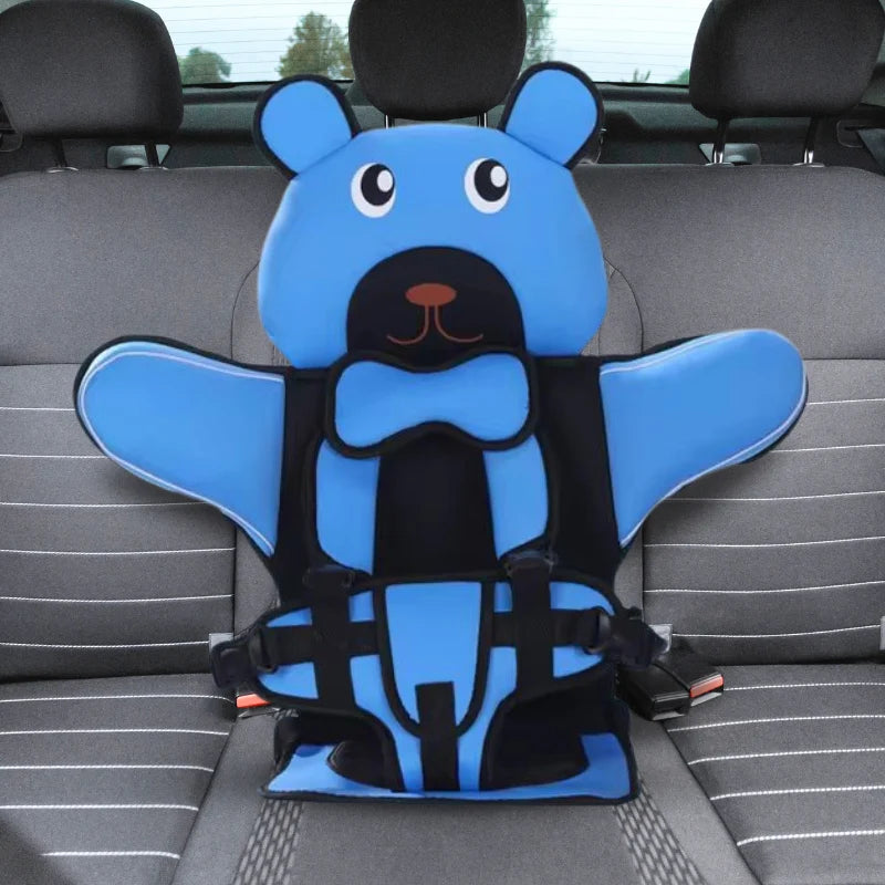 Child Baby Car Protection Cushion Seat Bear