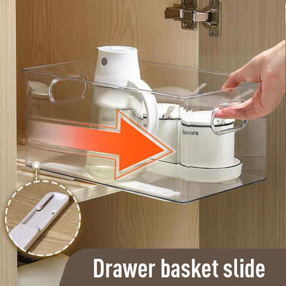 Self-Adhesive Drawer Slides – 2PCS Slide Rail Set 🛠️✨