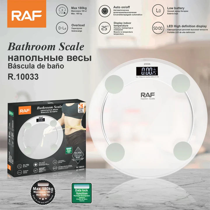 RAF Digital Bathroom Scale