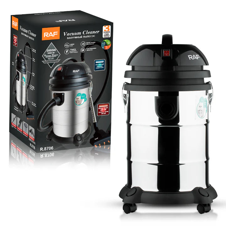 RAF 2 in 1 Wet & Dry Vacuum Cleaner - Vacuum Cleaner