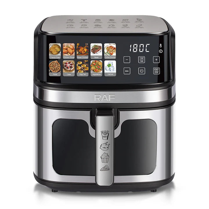 RAF 1700W 8 Liter Touch Screen Air Fryer