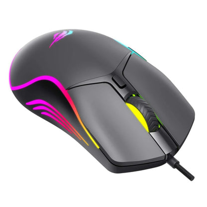 HAViT MS1029 RGB GAMING MOUSE BLACK WiRED