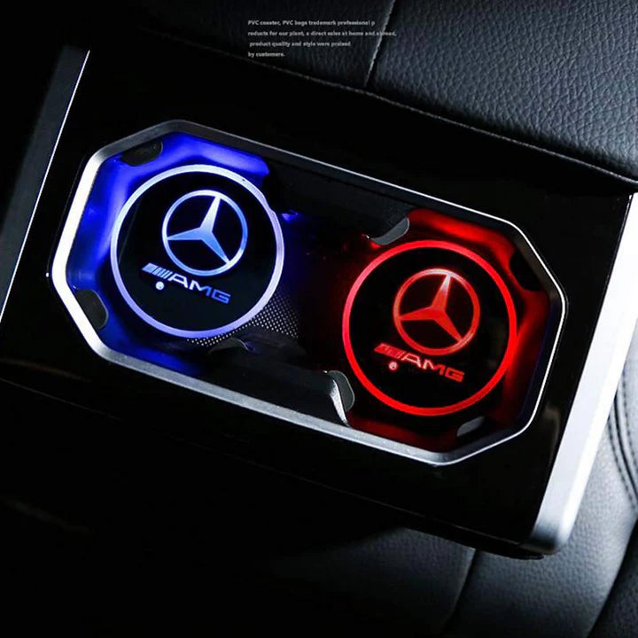 Car LED Light Cup Mat
