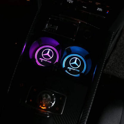 Car LED Light Cup Mat