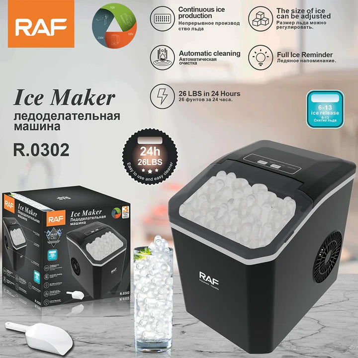 RAF Automatic Ice Maker 26 LBS R0302