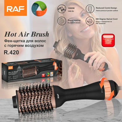 RAF 1000W Ionic Hot Air Brush