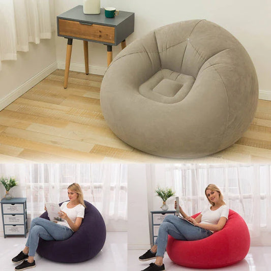 New Inflatable Flocking Sofa