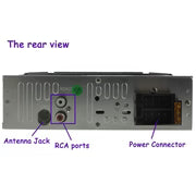 CAR RADIO MP3 AUDIO PLAYER SUPPORT FM / USB / SD CARD / BLUETOOTH