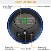 Electric EMS Foot Massager Pad Foldable USB Rechargeable