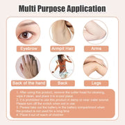 Women Electric Eyebrow Trimmer Hair Removal Epilator Painless