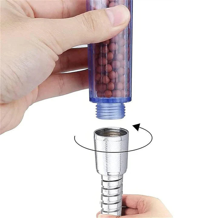 Shower Head High Pressure Filter with Beads