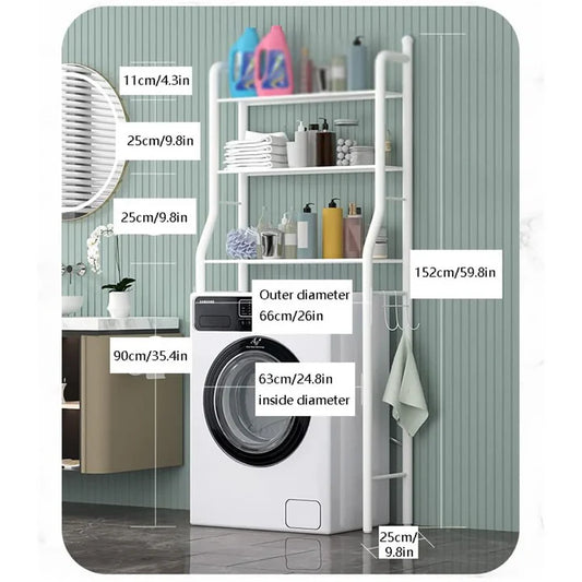 Washing Machine Multi Storage Shelf Rack