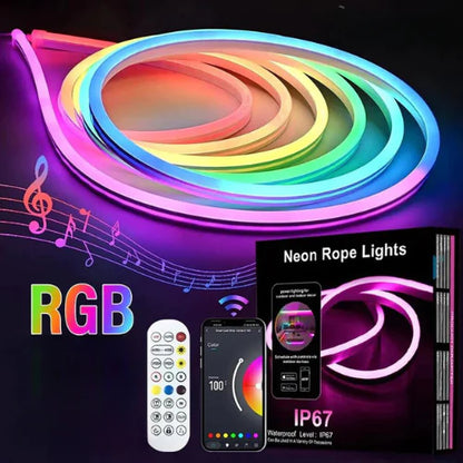Rgb Neon rope strip lights