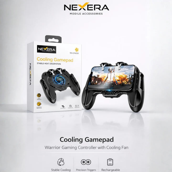 NEXERIA Warrior Cooling Gamepad – NX-CPAD01