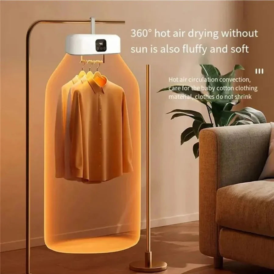 DSP Portable Clothes Dryer – 600W, Foldable, UV Sterilization KD6026