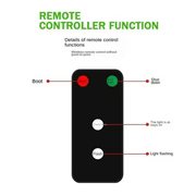 Car Green Laser Flashlight - Night Visibility Solution!