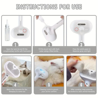 Pet Hair Mist Comb