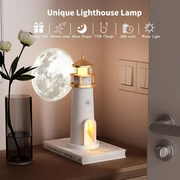 Lighthouse Moon Projector Lamp