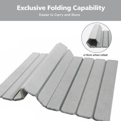 Luxury Foldable Stone Drying Mat Anti Slip Bathroom/Kitchen