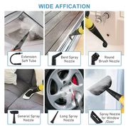 High Pressure Steam Cleaner – 1000W Handheld Steam Cleaning Machine with 9 Accessories for Kitchen, Bathroom, Furniture & Car Detailing