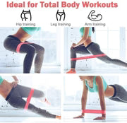 Rubber Elastic Band 5 DIFFERENT RESISTANCE LEVELS