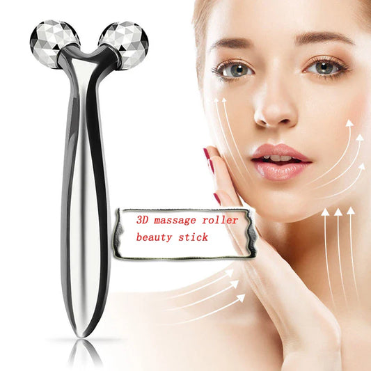 3D Y-shaped Face Lifting Facial Massage Roller 360°