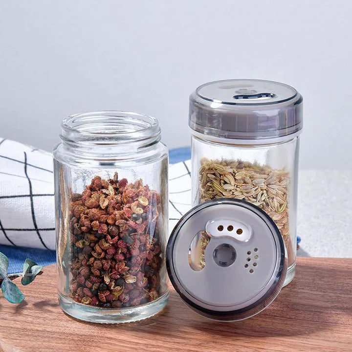 6-Jar Revolving Spice Rack Organizer