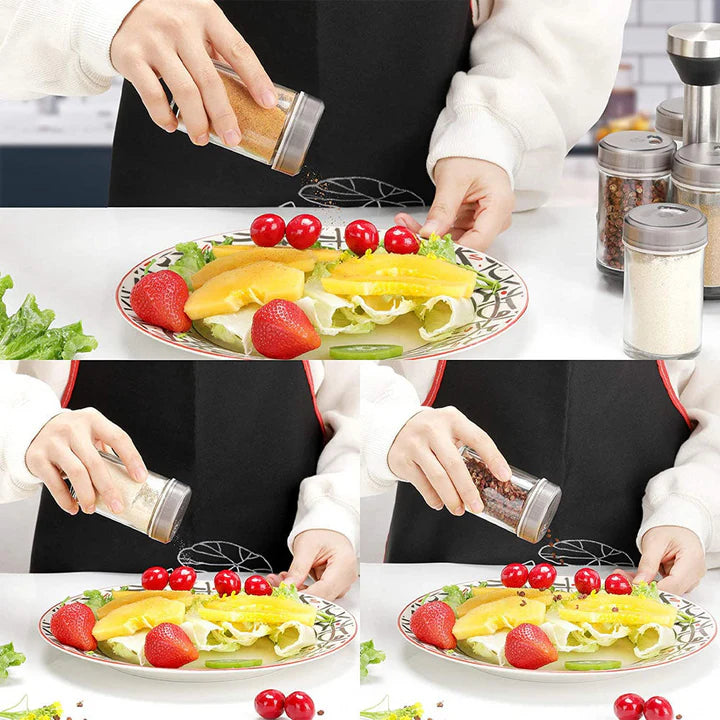 6-Jar Revolving Spice Rack Organizer