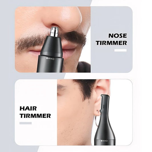 VGR V613 Ear, Nose & Eyebrow Trimmer – USB Rechargeable, Nose Clippers & Facial Grooming Tool