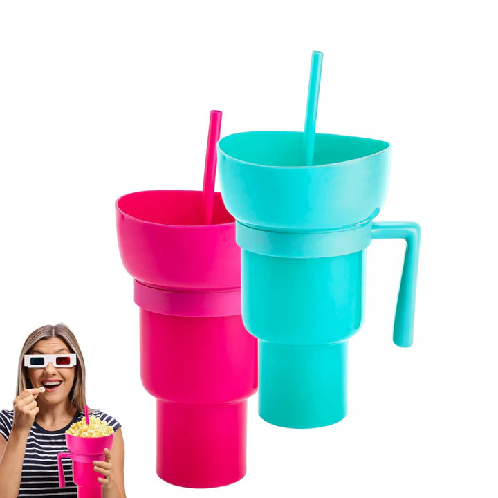 Drink and Snack Cup in One