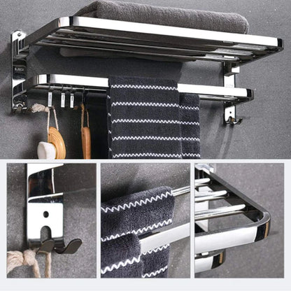 Bathroom Storage Shelf Multi Towel Rack