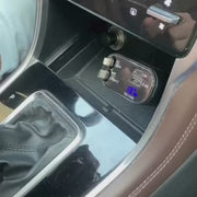 4 in 1 Car Charger 120W Turbo Charge, 4 Ports Fast Charging with Retractable Cables