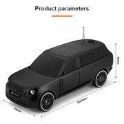 Kisonli Bluetooth Speaker Car Model Speaker with Solar Charging Function Wireless Speaker