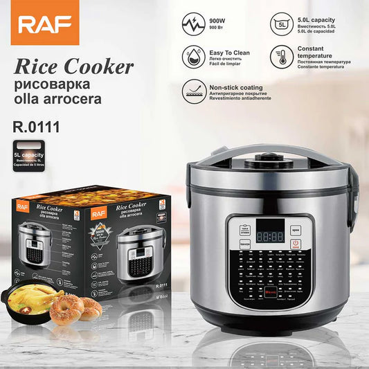 RAF 5L Electric Pressure Rice Cooker And Food Steamer R178