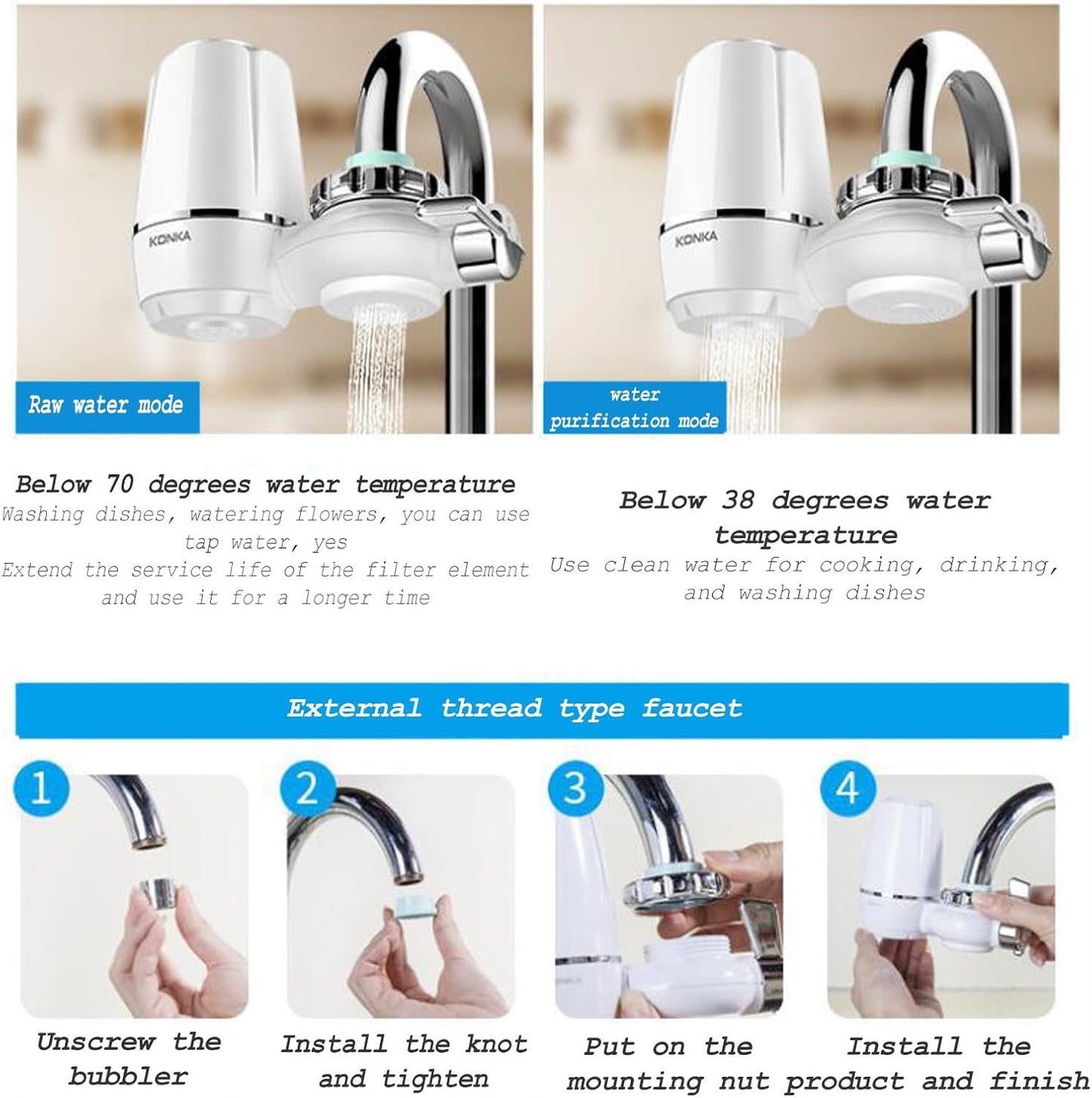 Konka Faucet Water Purifier 💧🚰