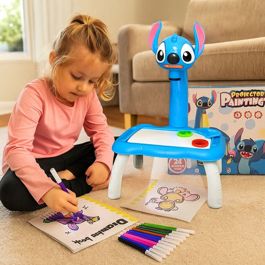 Stitch Painting Projector Educational Toy for Kids