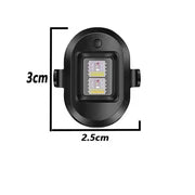 Car Strobe Lights USB Charging Emergency Lights