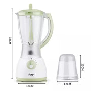 Raf Blender Stainless Steel 4 Blade 1000W 2 Cups 1.5L R440 R2930