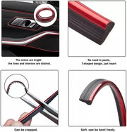 5 Meter Car Interior & Exterior Decoration Trim Strip line Dashboard