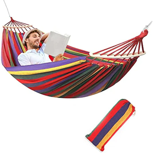 Portable Outdoor Cotton Hammock