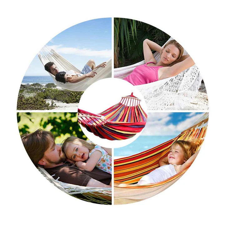 Portable Outdoor Cotton Hammock