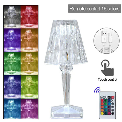 LED Diamond Crystal Magic Lamp