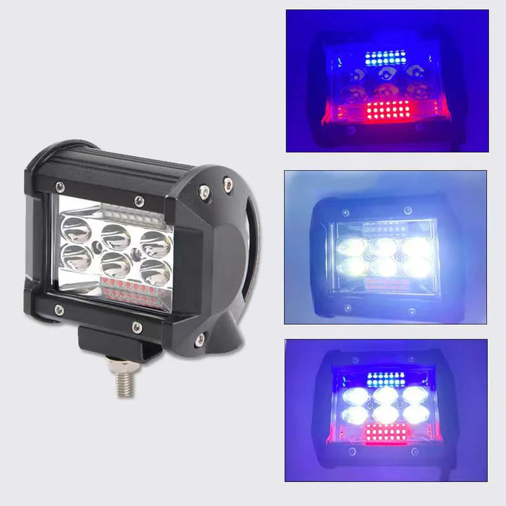 Red-Bblue Blaster LED Work Light