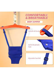 2-in-1 Baby Jumper & Walking Harness – Adjustable Indoor/Outdoor Fun