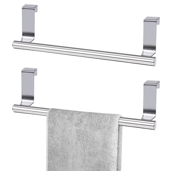 Over-the-Cabinet Towel Bar – Stainless Steel Kitchen Towel Holder