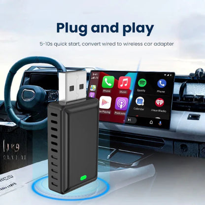 Wireless Carplay Android Auto Adapter 2in1
