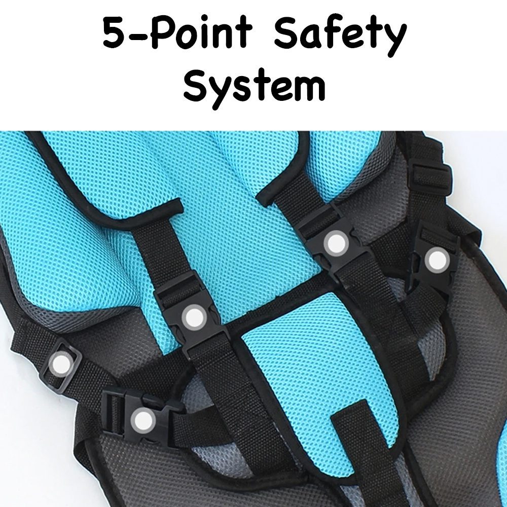 Portable Baby Booster Car Seat – Lightweight Safety Design