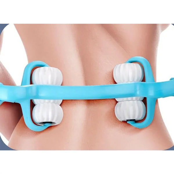 Hand Neck Massager with Rollers
