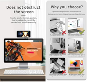 Magnetic Laptop Phone Holder